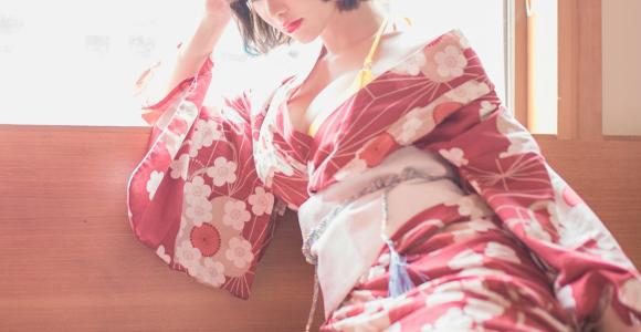 性感人气COSER Yoko宅夏Cos – 妹汤物语(和服)