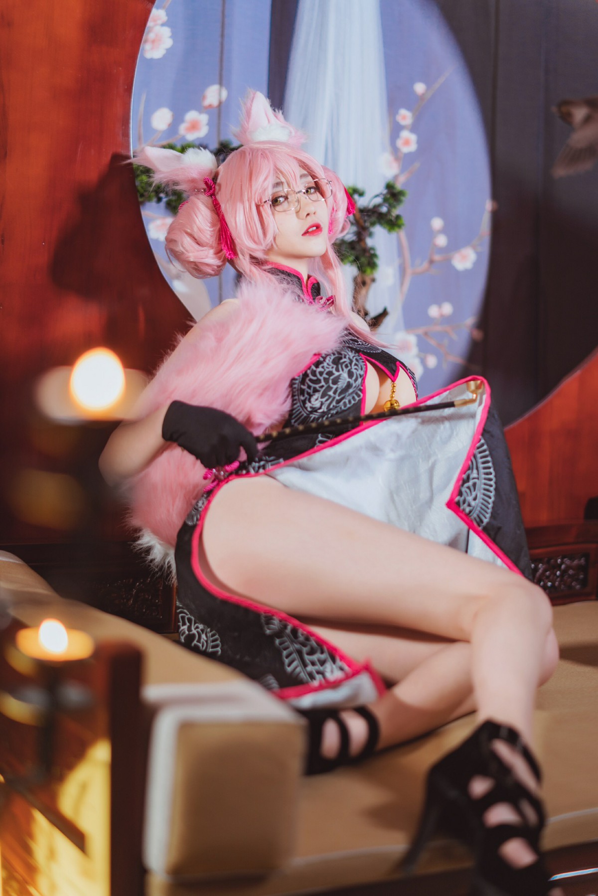 [Cosplay]南桃Momoko - 玉藻前旗袍