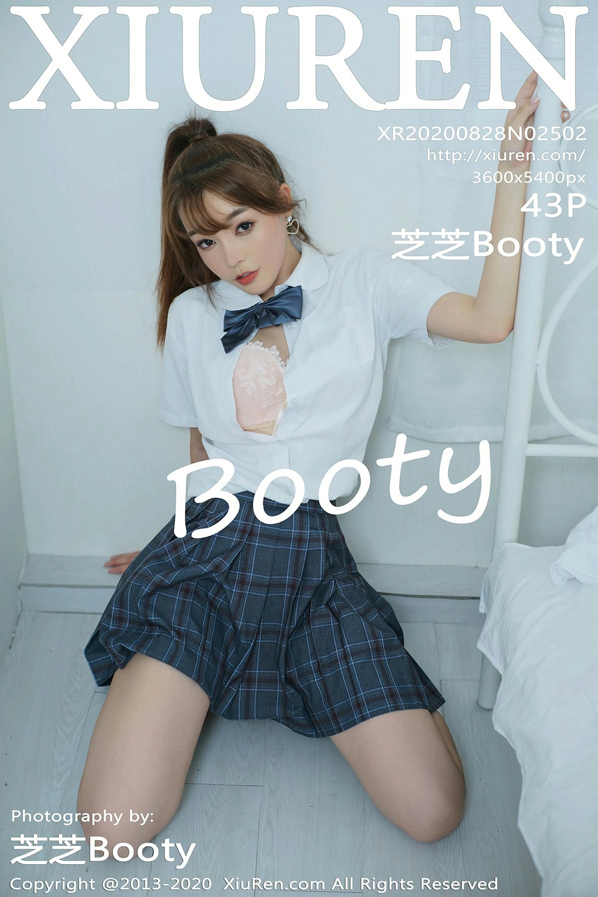 [XiuRen秀人网] 2020.08.28 No.2502 <strong>芝芝Booty</strong> JK制服