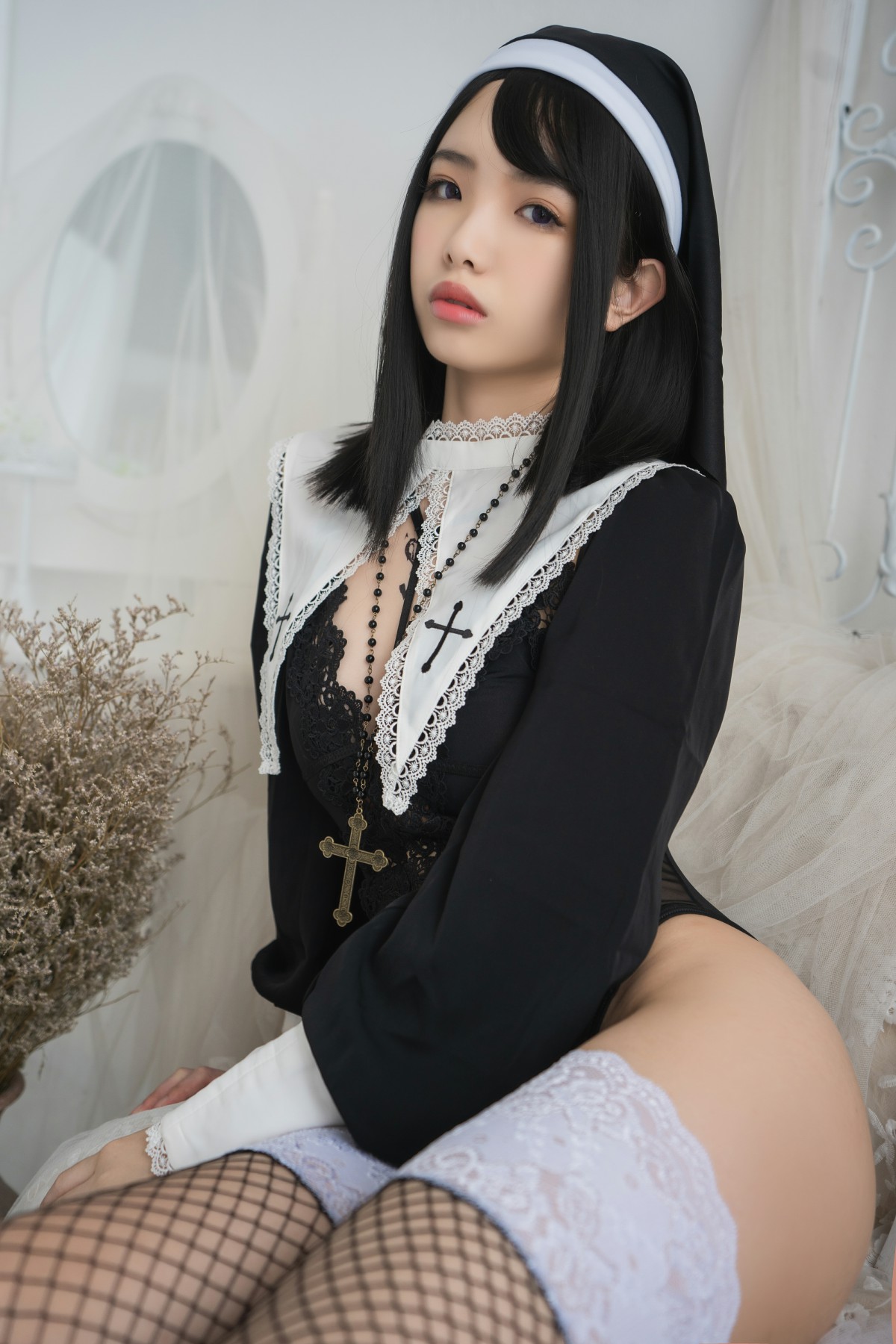 [Cosplay]雯妹不讲道理 - 危险祈祷 修女