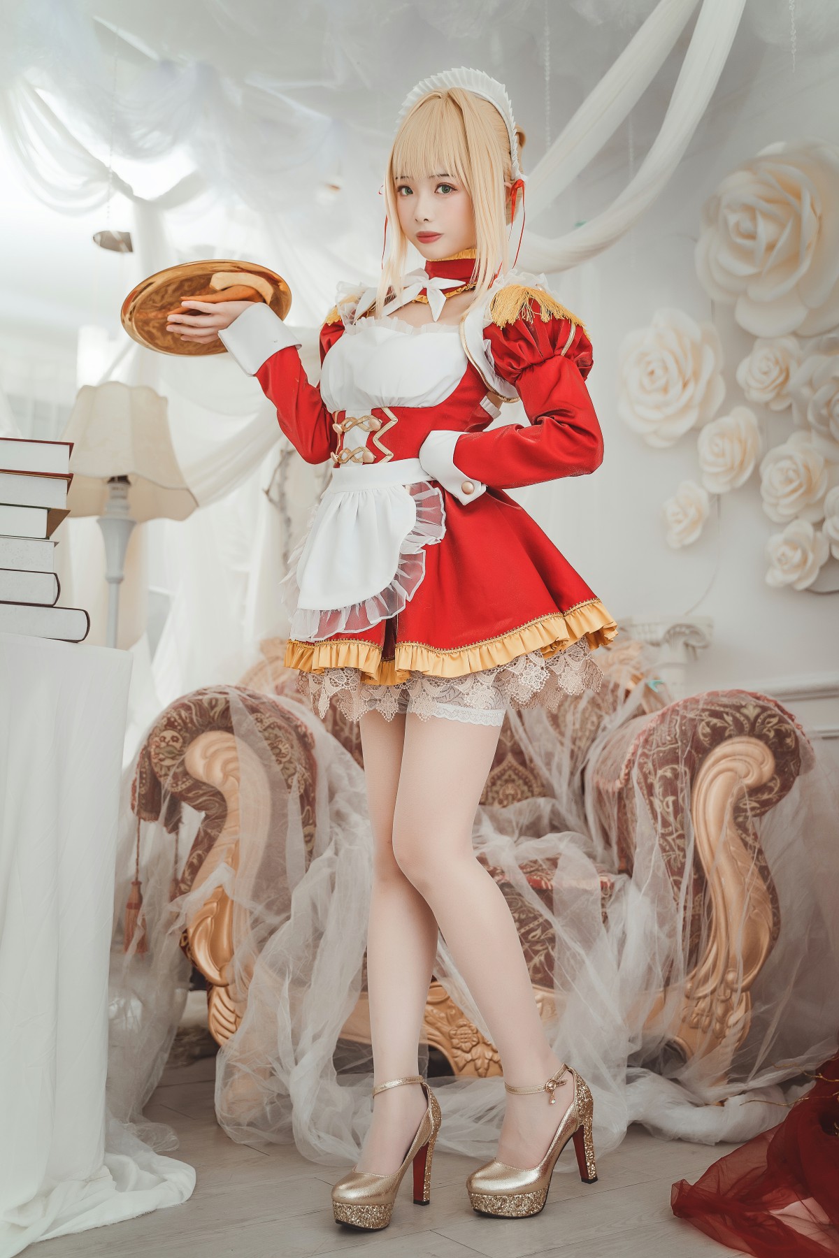  [Cosplay]雯妹不讲道理 - 尼禄女仆