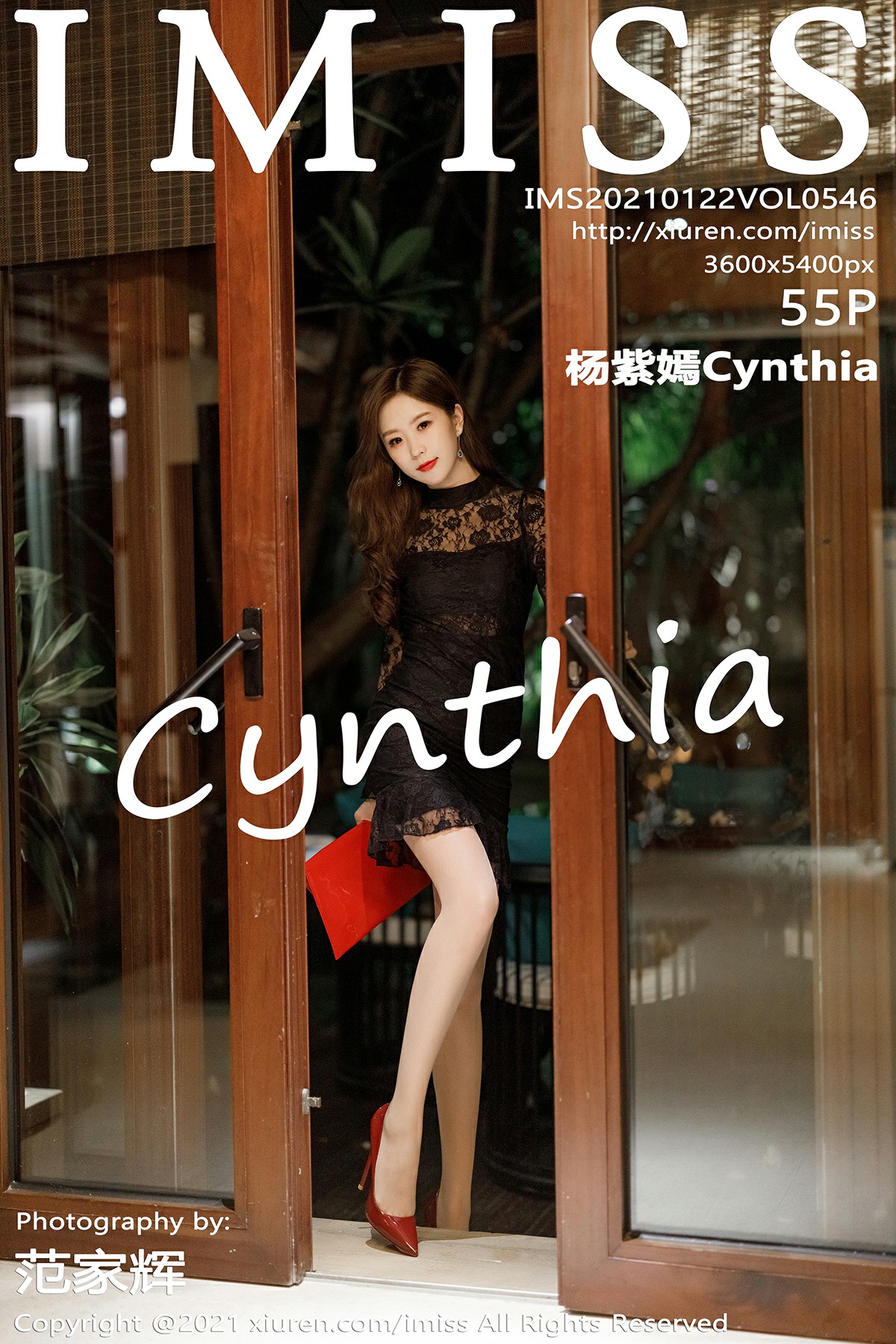 [IMISS爱蜜社] 2021.01.22 VOL.546 <strong>杨紫嫣Cynthia</strong>