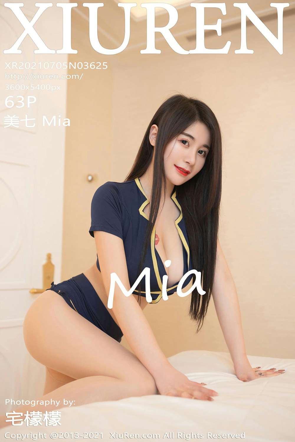 [XiuRen秀人网] 2021.07.05 No.3625 美七 Mia