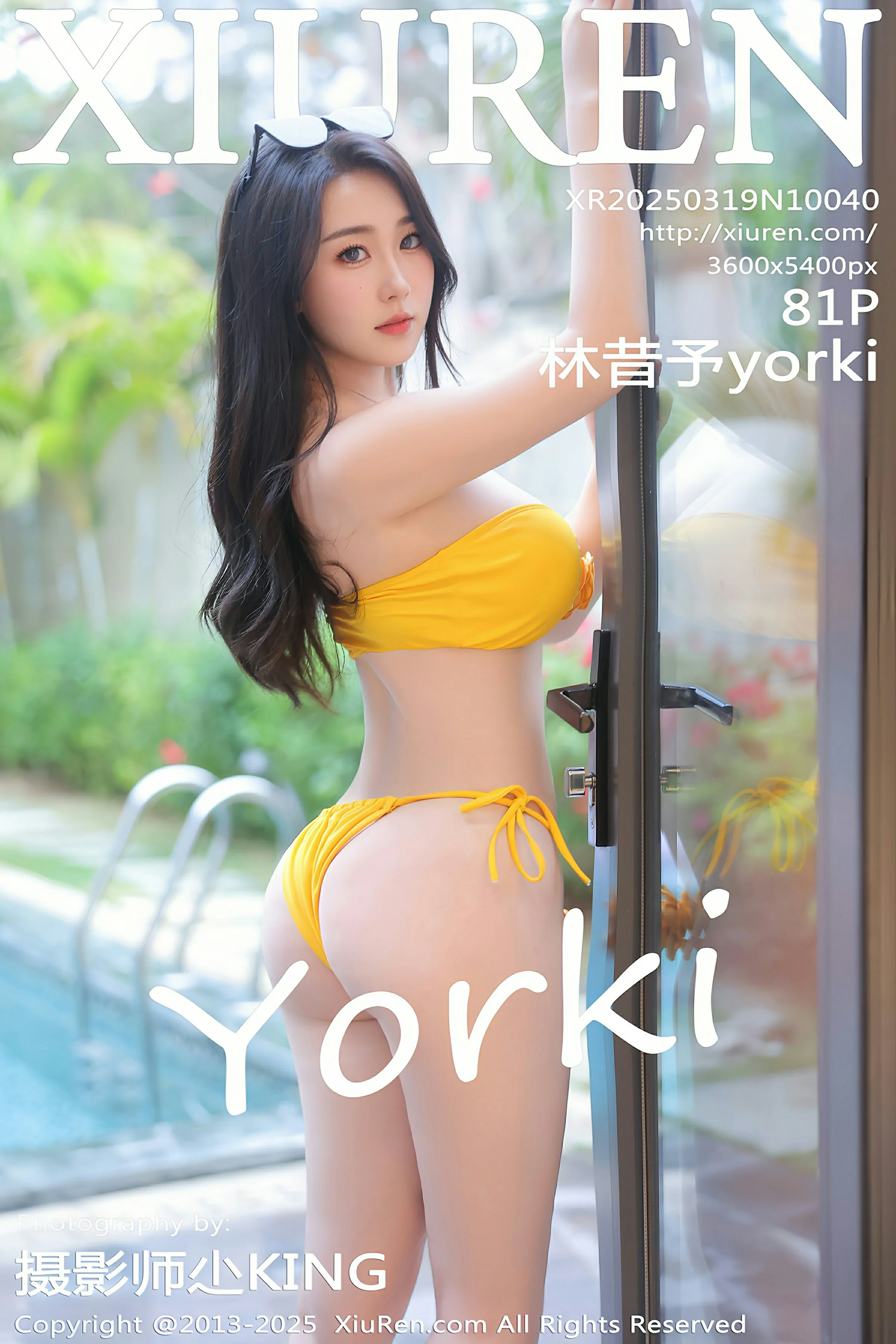 [XiuRen秀人网] 2025.03.19 No.10040 林昔予yorki